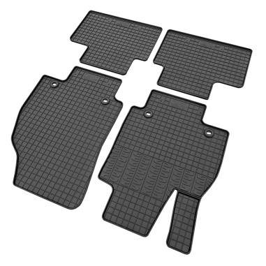 CIKCAR Set tapis de caoutchouc sur mesure pour MG ZS II Hybrid+ 2024- (4-pièces + points de fixage)