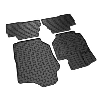 CIKCAR Set tapis de caoutchouc sur mesure pour Suzuki Jimny (A6G) 2018- (4-pièces + points de fixage) 2