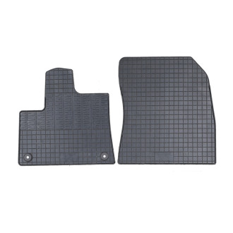 CIKCAR Set tapis de caoutchouc sur mesure pour Toyota Proace City 2019- (2-pièces + points de fixage)