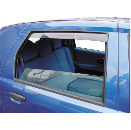 ClimAir Déflecteurs latéraux Master (arrière) sur mesure pour Mitsubishi Pajero V60 5-portes 2000-2006