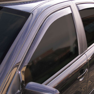 ClimAir Déflecteurs latéraux Noir sur mesure pour Peugeot 3008 5 portes 2009-2016 & 5008 2009-2017