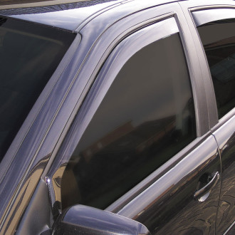 ClimAir Déflecteurs latéraux Noir sur mesure pour Dodge Ram Quad/Crew Cab 2009-2019