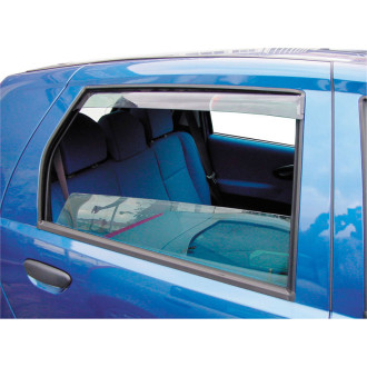ClimAir Déflecteurs latéraux Master (arrière) sur mesure pour Ford Ranger Pickup 4 portes & Mazda BT50 Double Cab 2012-