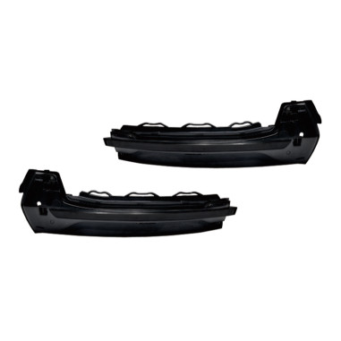 AutoStyle Set de Clignotants de Rétroviseurs LED sur mesure pour Audi A3 (8V) 2012-2018 - Fumée - incl. Feux Dynamiques