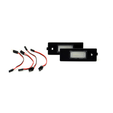 AutoStyle Eclairage des Plaques d'Immatriculation LED sur mesure pour Alfa/BMW/Fiat/Mini divers modèles