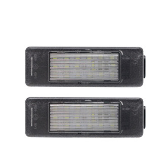 AutoStyle Eclairage des Plaques d'Immatriculation LED sur mesure pour Citroën/Peugeot divers modèles - Version 2 2