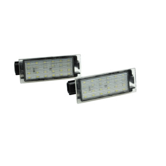 AutoStyle Eclairage des Plaques d'Immatriculation LED sur mesure pour Renault/Opel divers modèles