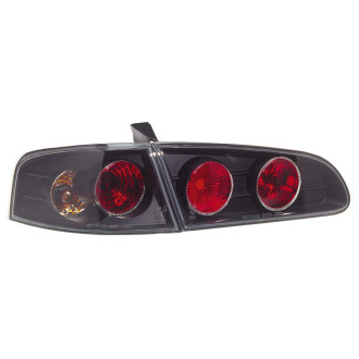 AutoStyle Set de Feux Arrière sur mesure pour Seat Ibiza 6L 2002-2008 - Noir