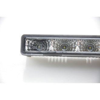 AutoStyle Set Feux Diurnes Universel (DRL) - 4W Cree LED - 125x24x33mm - incl. Homologation E 2