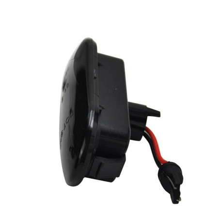 AutoStyle Set de Clignotants Latéraux LED sur mesure pour VAG/Ford divers modèles - Fumée - incl. Feux Dynamiques