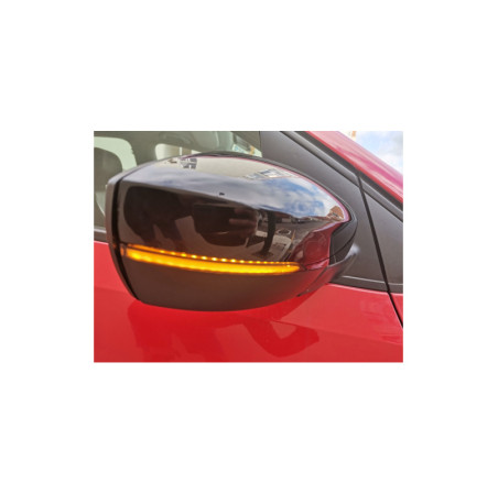 AutoStyle Set de Clignotants de Rétroviseurs LED sur mesure pour Volkswagen Polo 6R/6C 2009-2017 / Up! Facelift 2017- & Seat e-M
