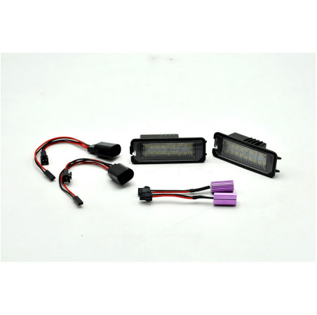 AutoStyle Eclairage des Plaques d'Immatriculation LED sur mesure pour Audi / Volkswagen / Skoda / Seat / Porsche / Bentley diver