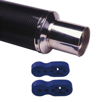 AutoStyle Caoutchouc d'échappement - bleu - 4x12mm - la pièce