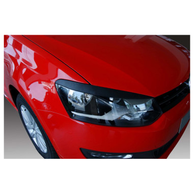 Motordrome Paupières de Phares sur mesure pour Volkswagen Polo 6R & 6C 2009-2017 (ABS)
