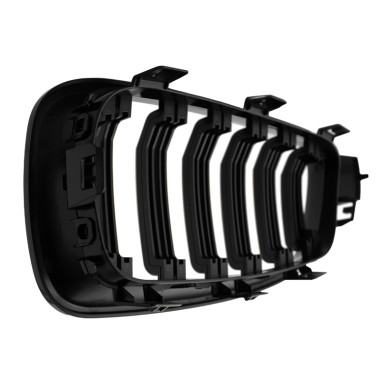 AutoStyle Grilles Noir Luisant sur mesure pour BMW Série 3 F30/F31 2012-2016 'M-Style'