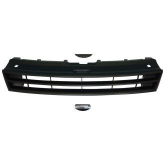 AutoStyle Grille sans logo sur mesure pour Volkswagen Polo 6R 2009-2014 - Noir