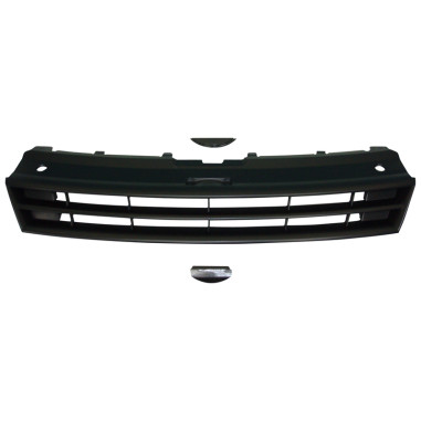 AutoStyle Grille sans logo sur mesure pour Volkswagen Polo 6R 2009-2014 - Noir
