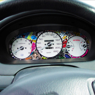 AutoStyle Stickerbomb Film - Graffiti design 2 - Rouleau 60x200cm - auto-adhésif 2