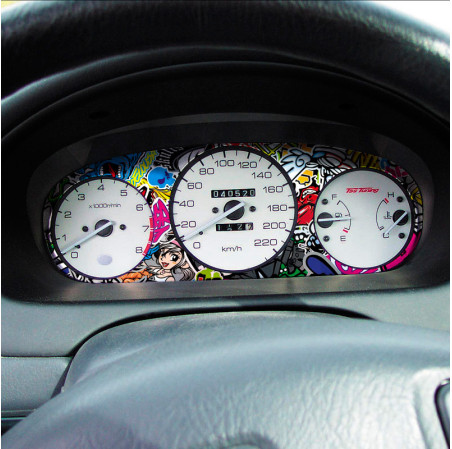 AutoStyle Stickerbomb Film - Graffiti design 2 - Rouleau 60x200cm - auto-adhésif