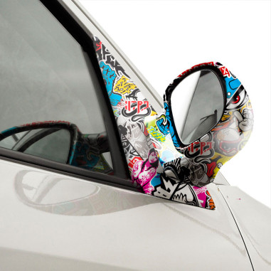 AutoStyle Stickerbomb Film - Graffiti design 2 - Rouleau 60x200cm - auto-adhésif