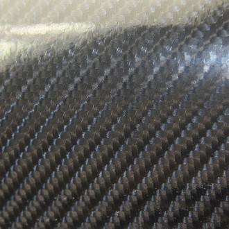 AutoStyle Film Adhésif Carbone 5D pour Car Wrapping - Noir Brillant - 152x200cm 2