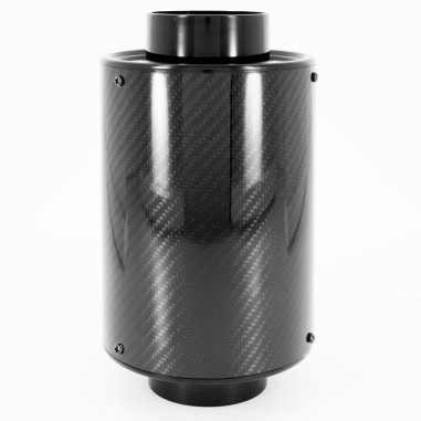 AutoStyle Film Adhésif Carbone 5D pour Car Wrapping - Noir Brillant - 152x200cm