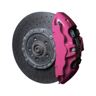 Foliatec Set peinture étriers de freins - hot pink metallic - 3 Components 2