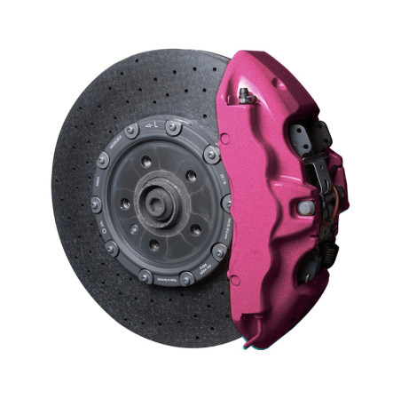 Foliatec Set peinture étriers de freins - hot pink metallic - 3 Components