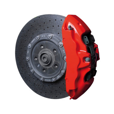 Foliatec Set peinture étriers de freins - racing rosso - 3 Components
