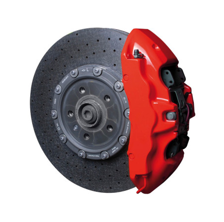 Foliatec Set peinture étriers de freins - racing rosso - 3 Components