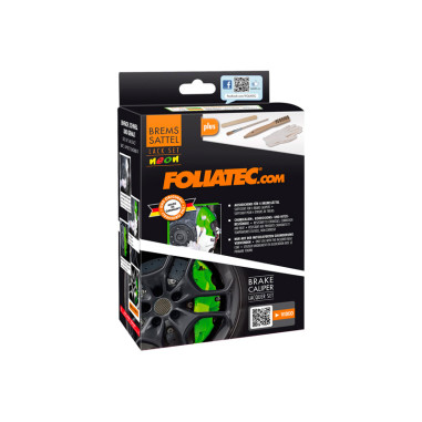 Foliatec Set peinture étriers de freins - NEON orange - 4 Components