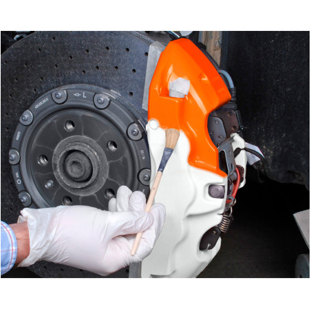 Foliatec Set peinture étriers de freins - NEON orange - 4 Components