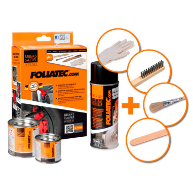 Foliatec Set peinture étriers de freins - bleu GT- 3 Components