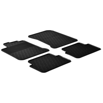 Gledring Set tapis de caoutchouc sur mesure pour Renault Laguna III 2007- (G profil 4-pièces)