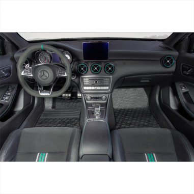 Gledring Set tapis de caoutchouc sur mesure pour Mercedes Classe-B W246 2011-2019/Classe-B W176 2012-2018/CLA/GLA 2014-2020 (G p