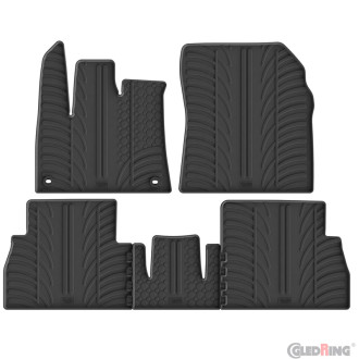 Gledring Set tapis de caoutchouc sur mesure pour Citroën Berlingo Multispace / Opel Combo Tour (MPV) / Peugeot Rifter / Toyota P