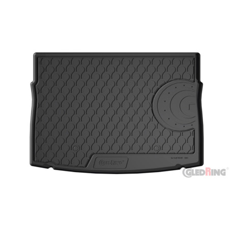 Gledring Tapis de Coffre Rubbasol (caoutchouc) sur mesure pour Volkswagen Golf VII HB 3/5-portes 2012-2019 incl. e-Golf (Sol en 