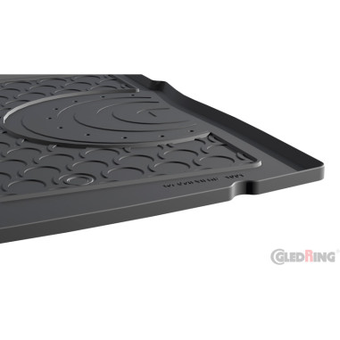 Gledring Tapis de Coffre Rubbasol (caoutchouc) sur mesure pour Volkswagen Golf VII HB 3/5-portes 2012-2019 incl. e-Golf (Sol en 