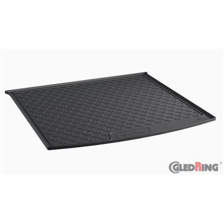 Gledring Tapis de Coffre Rubbasol (caoutchouc) sur mesure pour Skoda Kodiaq (5-Personnes) 2017-2024 (Sol en haut variable avec r