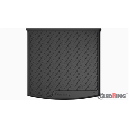 Gledring Tapis de Coffre Rubbasol (caoutchouc) sur mesure pour Skoda Kodiaq (5-Personnes) 2017-2024 (Sol en haut variable avec r