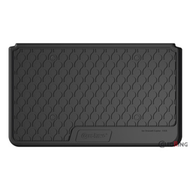 Gledring Tapis de Coffre Rubbasol (caoutchouc) sur mesure pour Renault Captur 2013-2019 (Sol en haut)