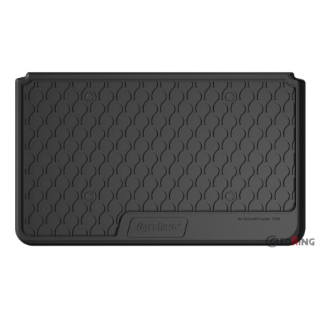 Gledring Tapis de Coffre Rubbasol (caoutchouc) sur mesure pour Renault Captur 2013-2019 (Sol en haut)