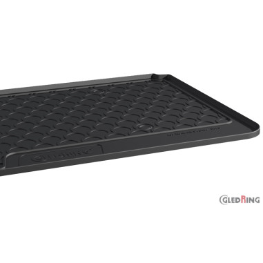 Gledring Tapis de Coffre Rubbasol (caoutchouc) sur mesure pour Renault Captur 2013-2019 (Sol en haut)