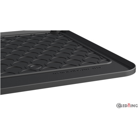 Gledring Tapis de Coffre Rubbasol (caoutchouc) sur mesure pour Renault Captur 2013-2019 (Sol en haut)