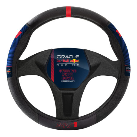 Red Bull Oracle Housse de volant universel - Type 02 MV1 - Noir/Rouge/Bleu