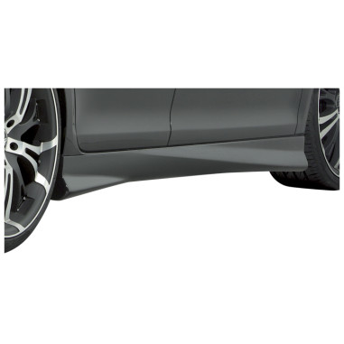 RDX Jupes latérales sur mesure pour Opel Astra H GTC 'Turbo' (ABS)