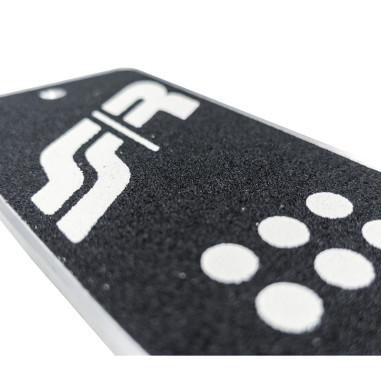 Simoni Racing Repose-Pied Anti-Slip - Aluminium/Noir