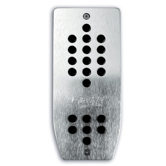Simoni Racing Repose-Pied Ergal - Aluminium/Caoutchouc