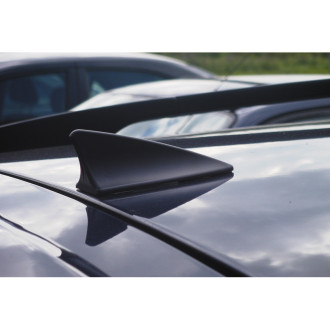 AutoStyle Antenne de navigation SharkFin universel (Dummy) - Noir - Longueur 140mm