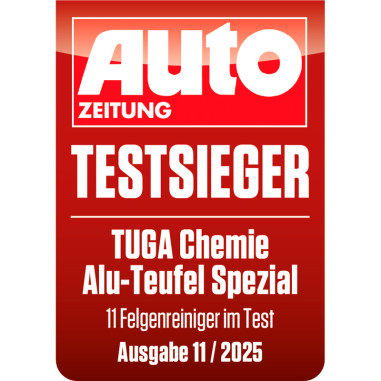 Tuga Chemie Alu-Teufel Spezial Nettoyant de jantes - Vert - 1000ml - Vainqueur du test!